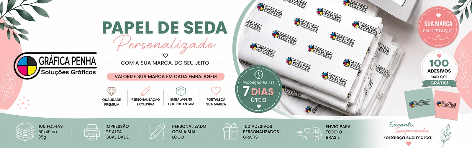 Materiais Gráficos Personalizados na Zona Leste SP - Gráfica Penha
