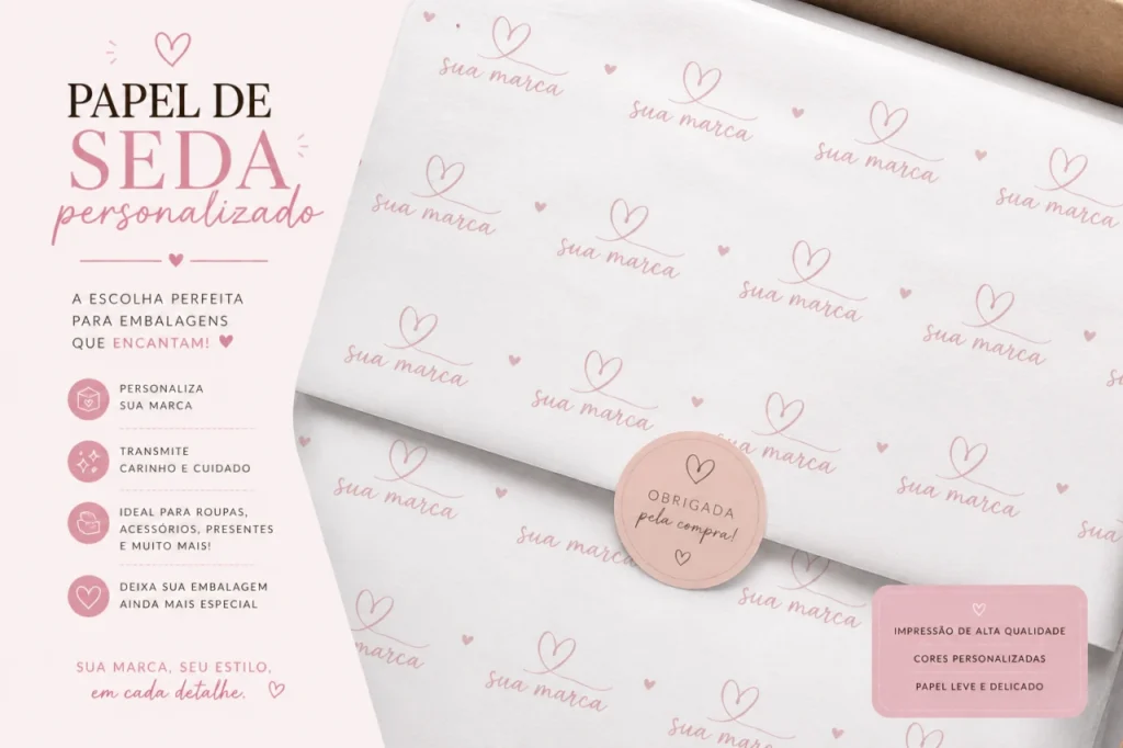 Papel de Seda Personalizado